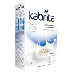 Каша Kabrita молочная рисовая на козьем молоке (с 4 месяцев) 180 г