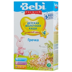 Каша Bebi молочная гречневая (с 4 месяцев) 200 г