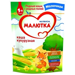 Каша Малютка (Nutricia) молочная кукурузная (с 5 месяцев) 220 г