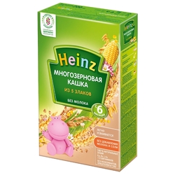 Каша Heinz безмолочная 5 злаков (c 6 месяцев) 200 г