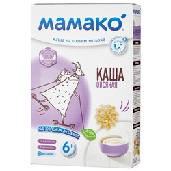 Каша МАМАКО молочная овсяная на козьем молоке (с 6 месяцев) 200 г