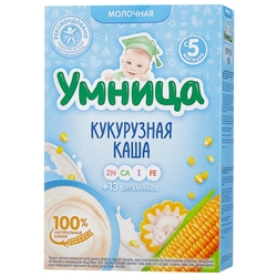 Каша Умница молочная кукурузная (с 5 месяцев) 200 г