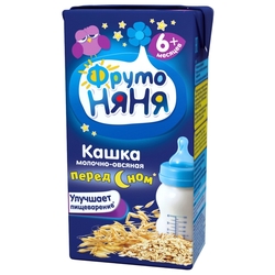 Каша ФрутоНяня молочная овсяная (с 6 месяцев) 200 мл