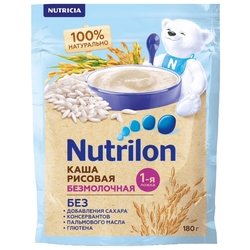Каша Nutrilon (Nutricia) безмолочная рисовая (с 4 месяцев) 180 г