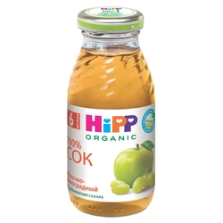 Сок HiPP Яблочно-виноградный, c 6 месяцев