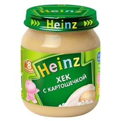 Пюре Heinz Хек с картошечкой (с 8 месяцев) 120 г, 1 шт