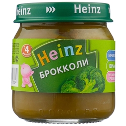 Пюре Heinz брокколи (с 4 месяцев) 80 г, 1 шт