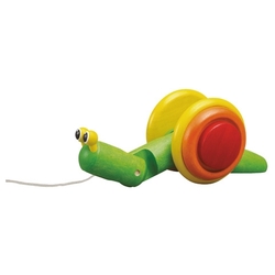 Каталка-игрушка PlanToys Pull-Along Snail (5108)