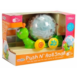 Каталка-игрушка PlayGo Push N` Roll Snail (2855) со звуковыми эффектами