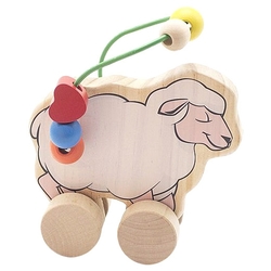 Каталка-игрушка Мир деревянных игрушек Лабиринт Овца (Д366)