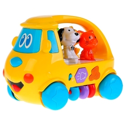 Каталка-игрушка Умка Развивающий автобус (ZY419558-R)