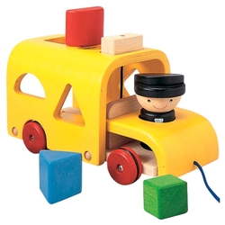 Каталка-игрушка PlanToys Sorting Bus (5121)