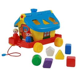 Каталка-игрушка Полесье Садовый домик на колесиках (56443)
