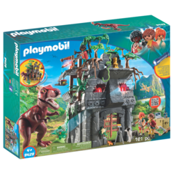 Набор с элементами конструктора Playmobil Dinos 9429 Затерянный храм с тиранозавром