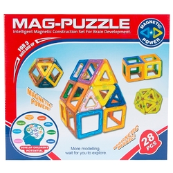 Магнитный конструктор Игруша Mag-Puzzle i-ZB28A