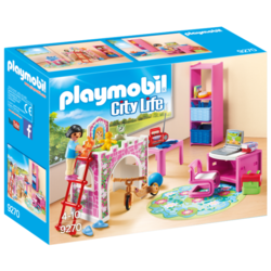 Набор с элементами конструктора Playmobil City Life 9270 Детская комната