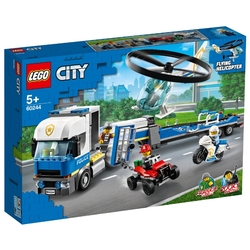 Конструктор LEGO City 60244 Полицейский вертолётный транспорт