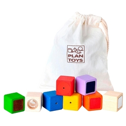 Кубики PlanToys Активные блоки 5531