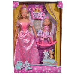 Набор кукол Steffi Love Принцессы Штеффи и Еви, 29 и 12 см, 5733223