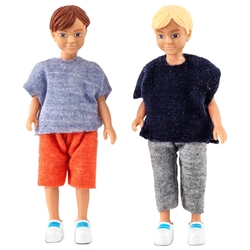Куклы для домика Lundby Два мальчика, 60806500