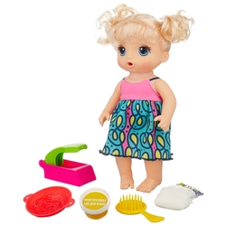 Интерактивная кукла Hasbro Baby Alive Малышка и лапша, 33 см, C0963