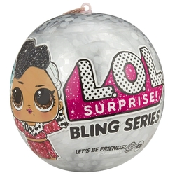 Кукла-сюрприз MGA Entertainment в шаре LOL Surprise Bling Series, 8 см
