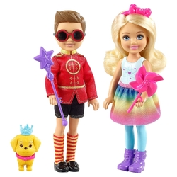 Набор кукол Barbie Дримтопия Челси и Отто, 14 см, FRB14