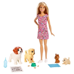 Набор с куклой Barbie Doggy Daycare, FXH08