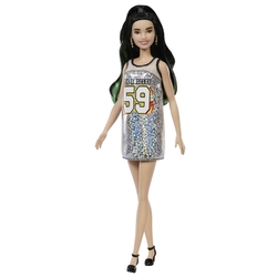 Кукла Barbie Игра с модой Высокая с черными волосами, FXL50