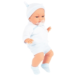 Интерактивная кукла Antonio Juan Бимбо в голубом, 37 см , 1449B