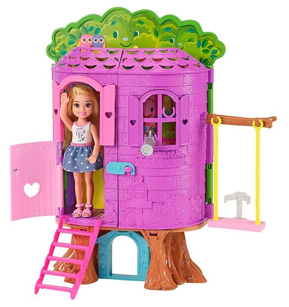 Barbie Домик на дереве Челси FPF83