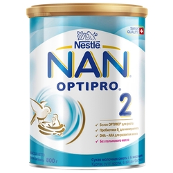 Смесь NAN (Nestlé) 2 Optipro (с 6 месяцев) 800 г