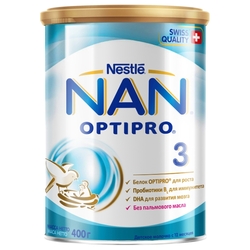 Смесь NAN (Nestlé) 3 Optipro (с 12 месяцев) 400 г