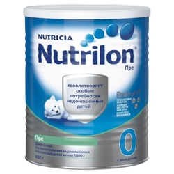 Смесь Nutrilon (Nutricia) Пре 0 (с рождения) 400 г