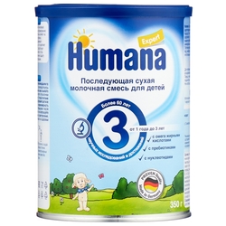 Смесь Humana Expert 3 (от 1 года до 3 лет) 350 г