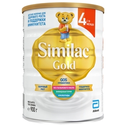 Смесь Similac (Abbott) Gold 4 (c 18 месяцев) 900 г