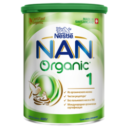 Смесь NAN (Nestlé) 1 Organic (c рождения) 400 г