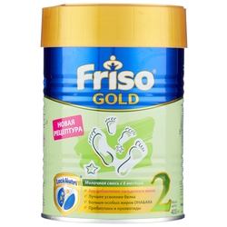 Смесь Friso Gold 2 без пальмового масла (с 6 до 12 месяцев) 400 г