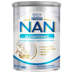 Смесь NAN (Nestlé) Безлактозный (с рождения) 400 г