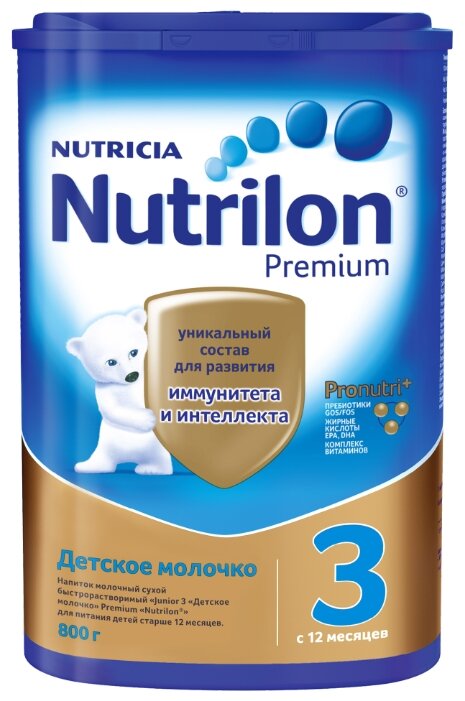 Смесь Nutrilon (Nutricia) 3 Premium (с 12 месяцев) 800 г