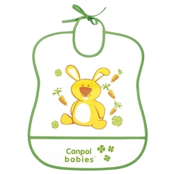 Canpol Babies Нагрудник Soft Plastic bib