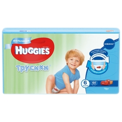 Huggies трусики для мальчиков 6 (16-22 кг) 44 шт.