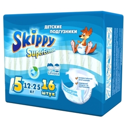 Skippy подгузники Super Econom 5 (12-25 кг) 16 шт.