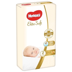 Huggies подгузники Elite Soft 2 (4-6 кг) 50 шт.
