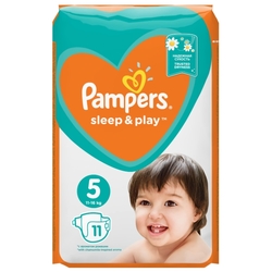 Pampers подгузники Sleep&Play 5 (11-16 кг) 11 шт.