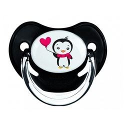 Пустышка силиконовая ортодонтическая Canpol Babies Penguin 18+ (1 шт)