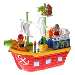 Интерактивная развивающая игрушка Kiddieland Пиратский корабль